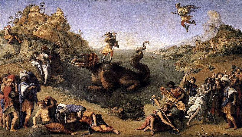 Piero di Cosimo Perseus Frees Andromeda